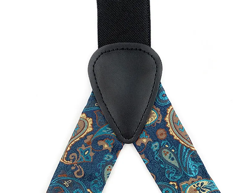 Straps For Pants - Men's Fashion Accessories Suspenders, 3.5cm Wide, Y-Back, 6 Clips, Wedding Party Event Gifts for Dad Father Husband