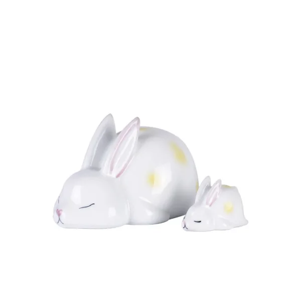 Chic Rabbit Figurine Modern Ceramic Ornament for Home Decor, Bedroom, Study, Wedding Gifts, Desk, and Kawaii Accessories - Image 2