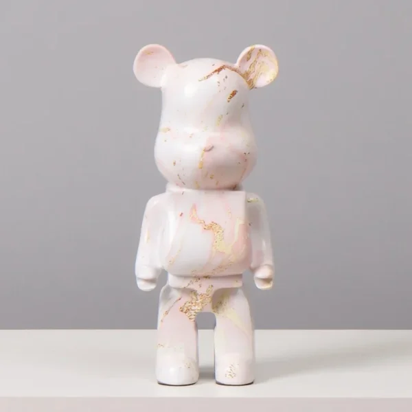 Unique Bear Statue Figure Violent Bear Plating Statues Room Decorations Gifts - Image 5