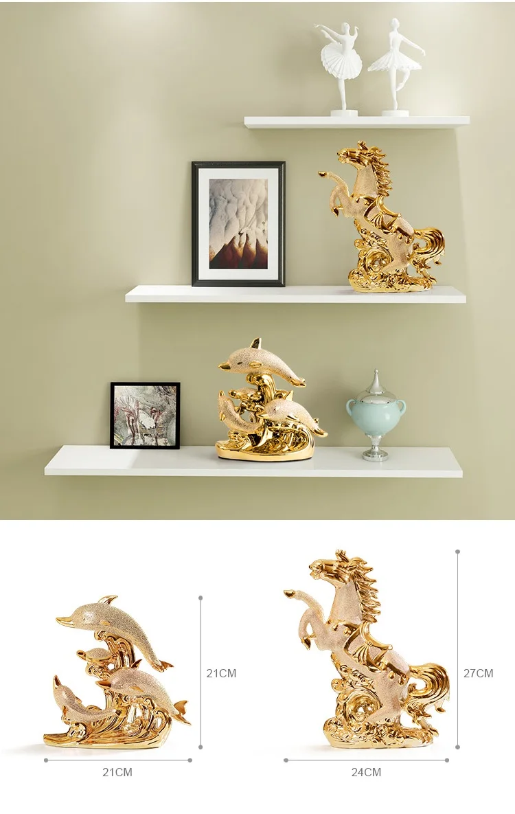 Ceramic Fish Ornaments Unique Wedding Decor Crafts for Creative Room Decoration and Handicraft Enthusiasts