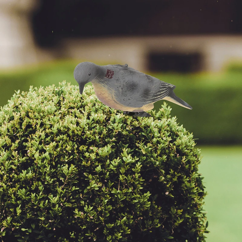 Pair of Outdoor Bird Sculptures Elegant Avian Figurines for Garden Decoration