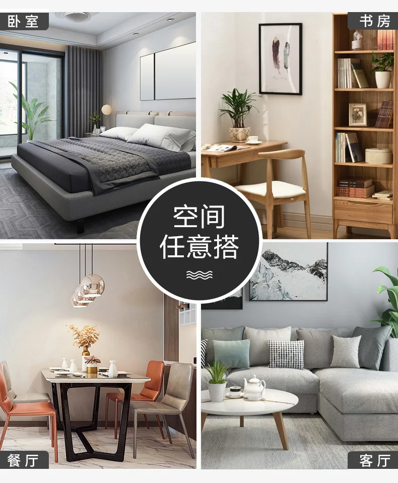 Modern 20cm Wall Clock Stylish Timepiece for Bedroom or Living Room with Silent Battery Operation