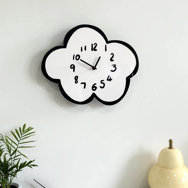Pendulum Clocks Whimsical Sheep-Inspired Wall Decor for Living and Children's Rooms