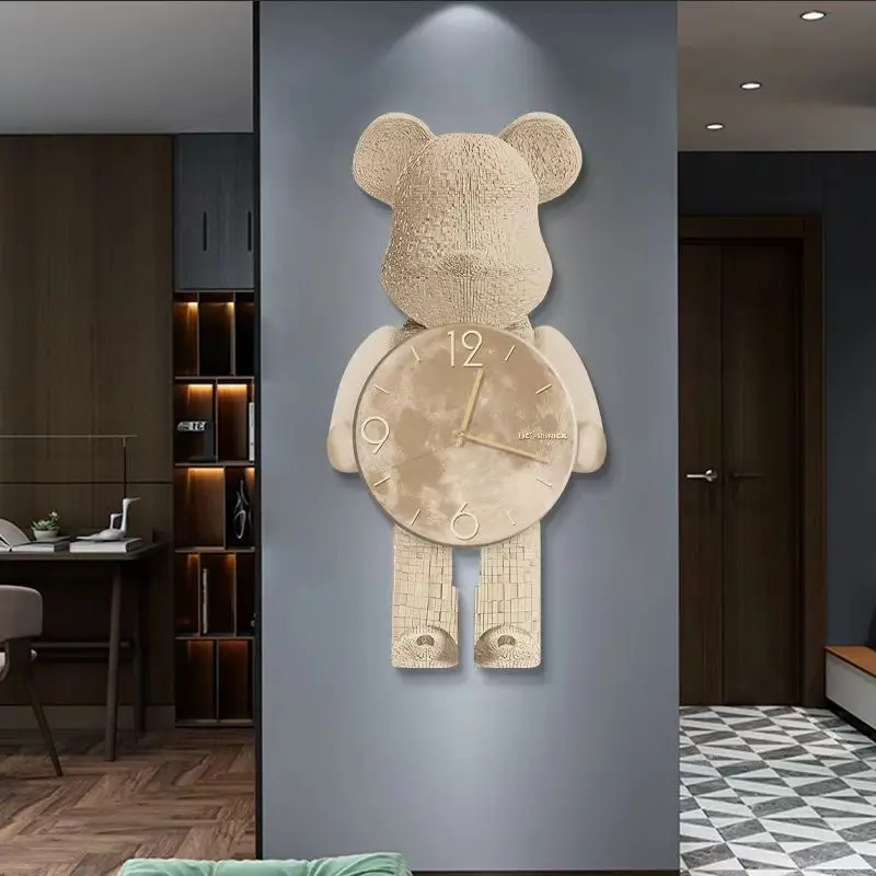 Pendulum Clocks in Creative Cartoon Designs – Modern, Silent, and Stylish Wall Timepieces for Your Living Room Decor