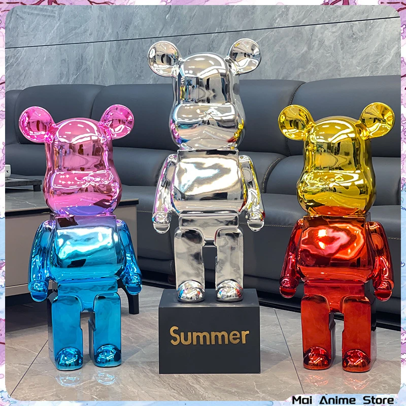 Bear Statue Ceramic Violent Bear Piggy Bank Action Figures Dolls Room Decoration Gift