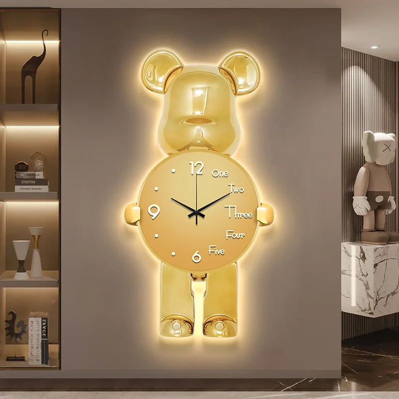 Pendulum Clocks in Creative Cartoon Designs – Modern, Silent, and Stylish Wall Timepieces for Your Living Room Decor