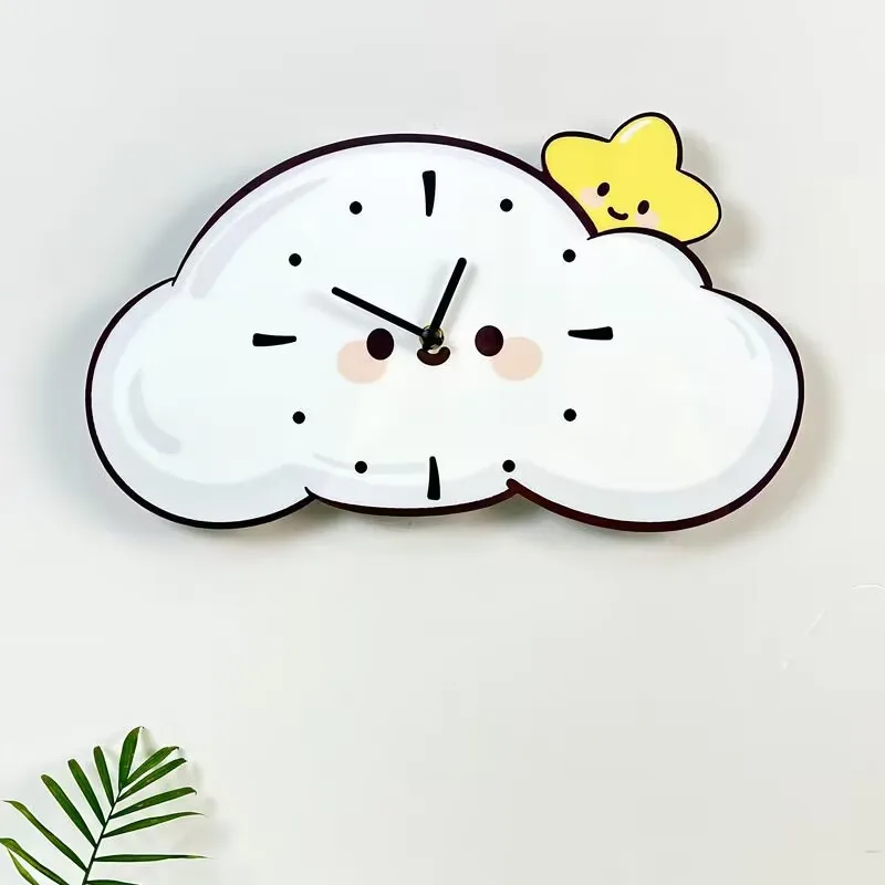 Pendulum Clocks Whimsical Sheep-Inspired Wall Decor for Living and Children's Rooms