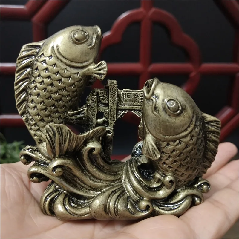Hand-Carved Gold Buddha Statues: Elevate Your Home Decor with Stunning Fish Ornaments