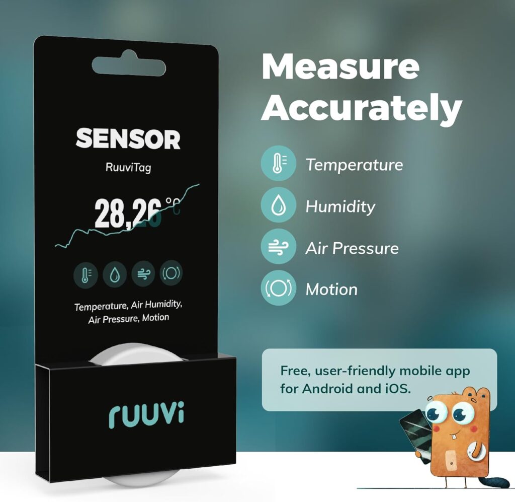 RuuviTag Bluetooth-Sensor