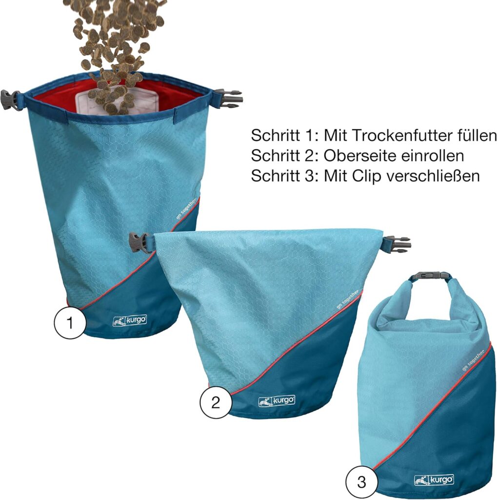 Kurgo Tragbarer Futterbehälter (Kibble Carrier)