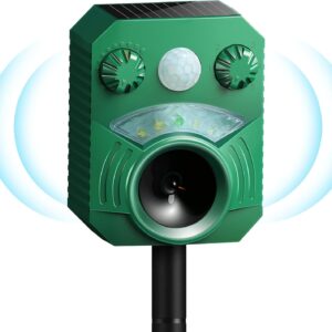 TFORT Ultraschall Marderabwehr Solar – IP44, 8m Reichweite