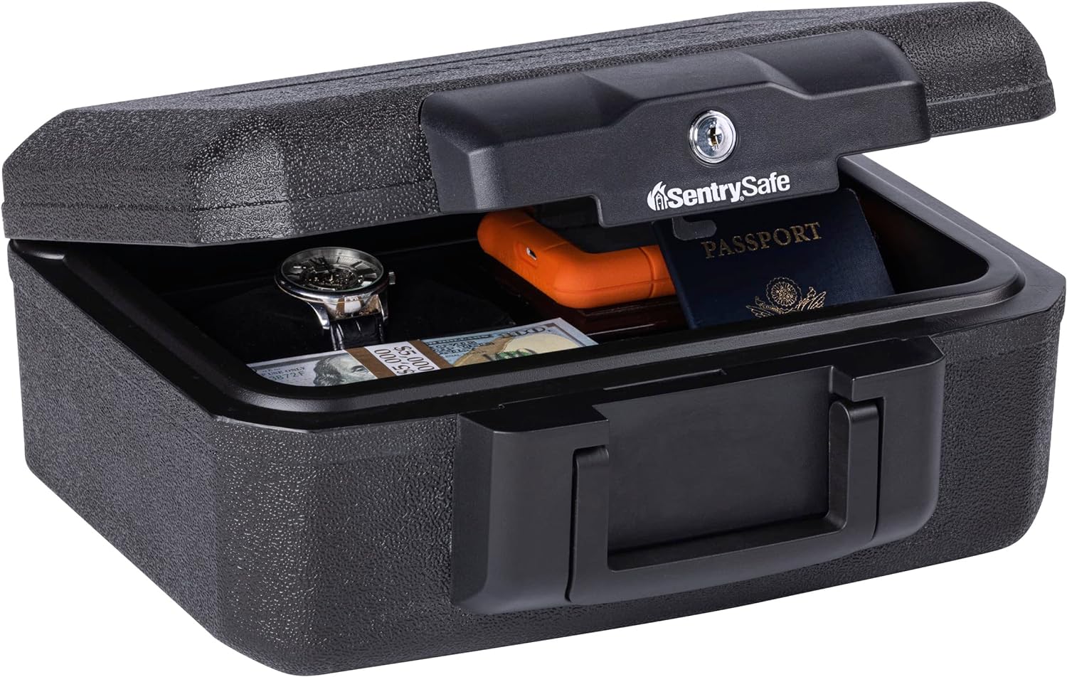 SentrySafe Feuerschutzkassette 1200BLK – 30 Min. Schutz