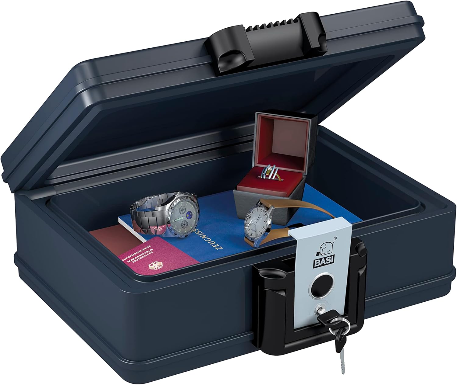 BASI Dokumentenbox feuerfest & wasserdicht Medium