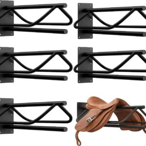 Noliven Sattelständer 6-teilig schwarz (60x32x19 cm)