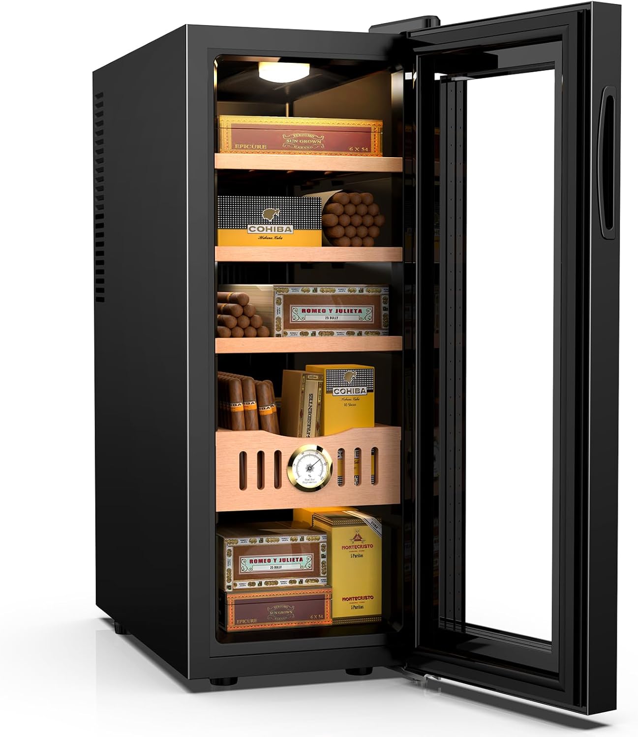 Mojgar 35L Elektrischer Humidor mit Kühlung