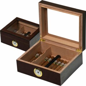 VINCURILUX Humidor 30-50 Zigarren, spanische Zeder