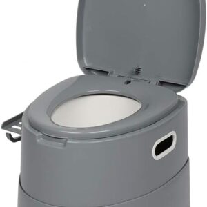 LALAHO Campingtoilette mobil & stabil – bequem & faltbar
