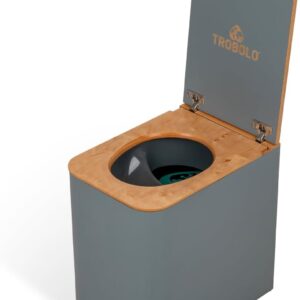 TROBOLO SilvaBloem – Komposttoilette aus Holz für Garten & Mobilität