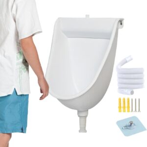 Herren-Urinal zur Wandmontage, spülbar, für Garten & Wohnmobil