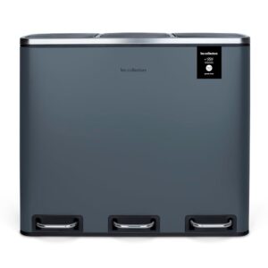Les Collectors Treteimer N°984 54 L, 3 Fächer à 18 L, dunkelgrau
