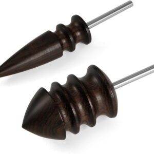 Leder-Polierbits für Rotationswerkzeuge, 2-tlg. Set
