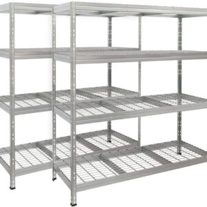 Rivet Schwerlastregal 2er-Set 180x150x60cm, 250kg pro Boden