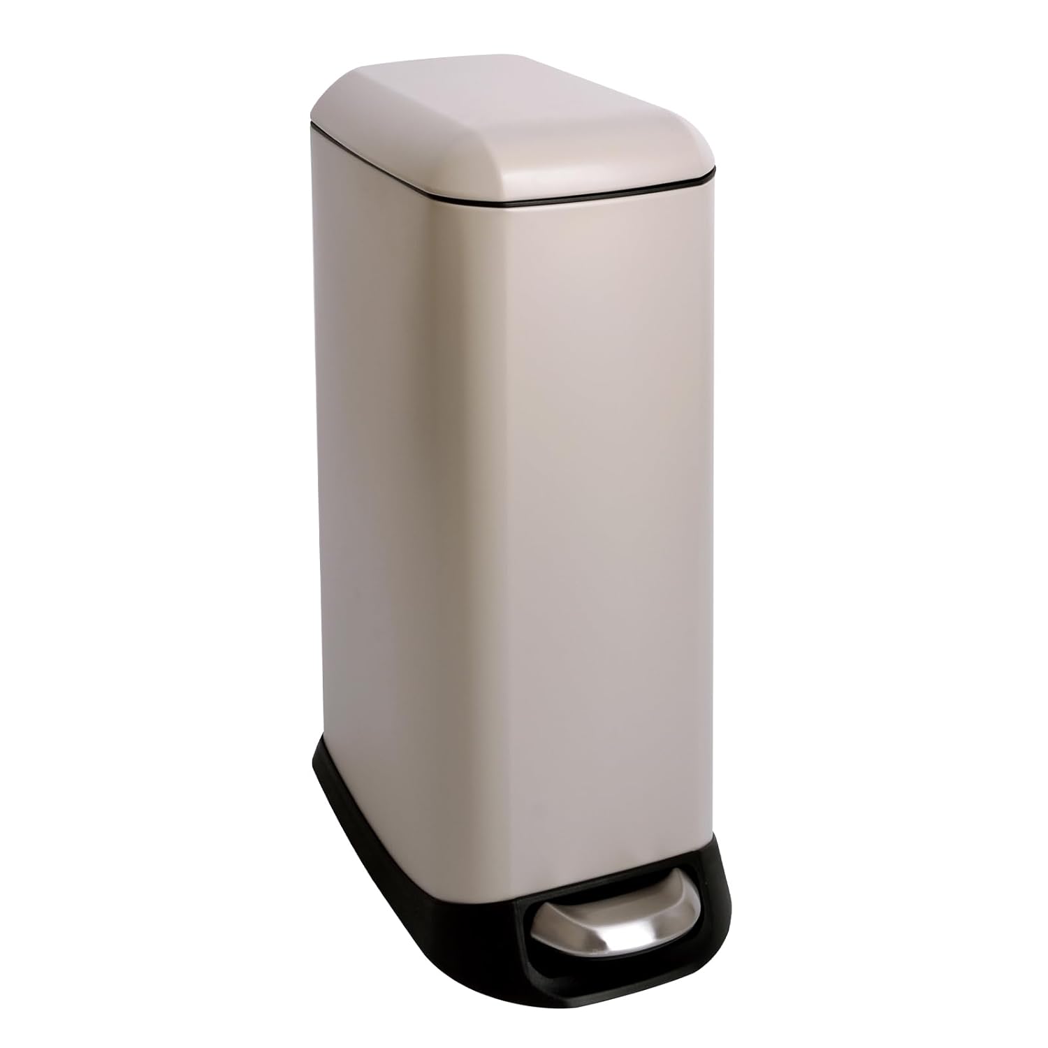 SVITA TS20 Mülleimer 20L Treteimer mit SoftClose-Deckel, beige