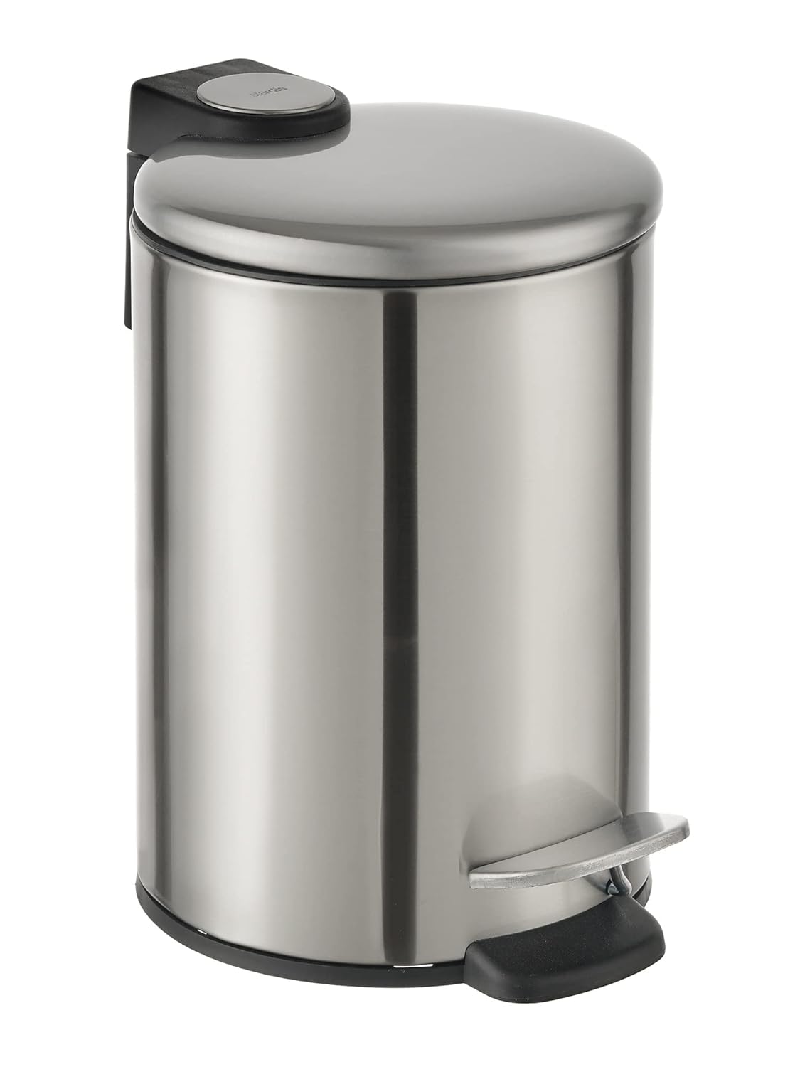3 Liter Edelstahl-Treteimer matt, SoftClose, ohne Bücken