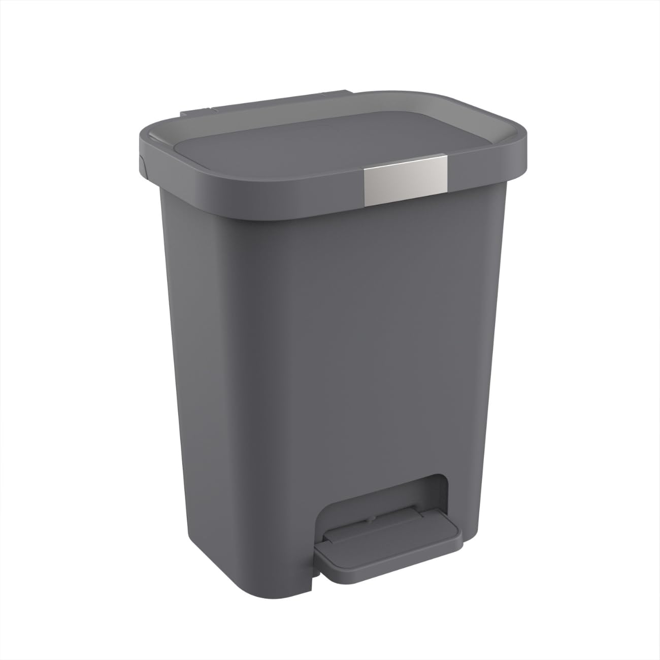 25 L Mülleimer mit Pedal & Soft-Close, anthrazit