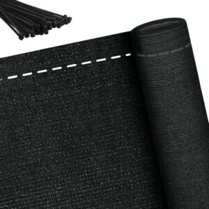 Anthrazit Balkonumspannung 10m x 180cm HDPE