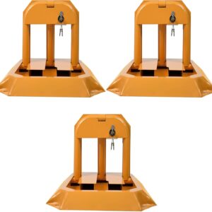 Faltbare Parkplatzsperre, rostfrei & abnehmbar, 32 cm