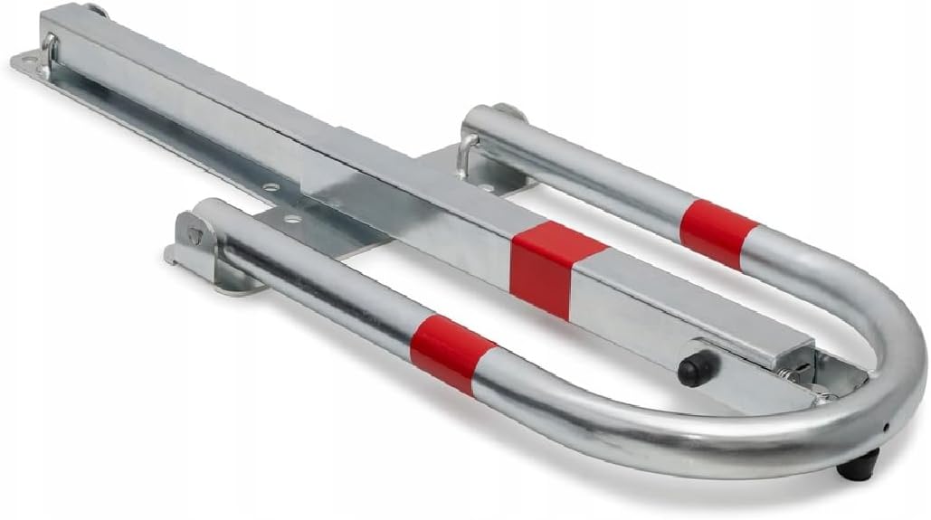 Stahl-Parkplatzsperre klappbar 44 cm silber