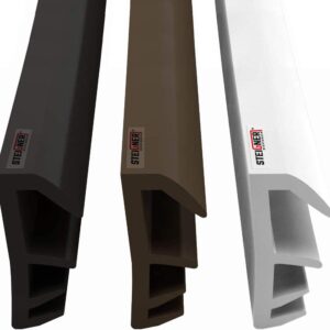 STEIGNER TPE-Flügel-Falzdichtung 50m schwarz, 5mm Nutbreite