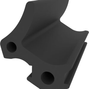 GEALAN-Fensterdichtung mit Lippe, 10 m, schwarz, 10 mm