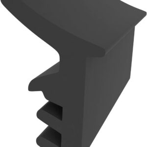 Dachfensterdichtung für Velux – Schwarz, 8 m, 19 mm