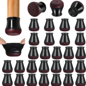 Stuhlbeinkappen 32 Stück – Filzgleiter für Schutz & Lärmminderung