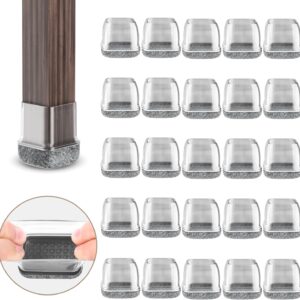 Stuhlbeinkappen 28-34mm, 24er-Set elastisch & kratzfest