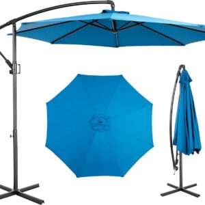 3M Ampelschirm Villeston UV-beständig 280 cm Garten Terrasse
