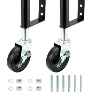 QWORK Federbelastete Torrollen 10 cm, 100 kg