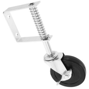 Schwerlast-Torrolle 4 Zoll, rostfrei, schwenkbar & geräuscharm