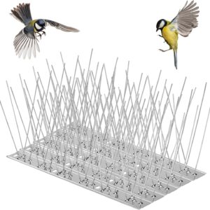 Taubenabwehr Spikes 3 m Edelstahl | Vogelschutz Balkon Fenster