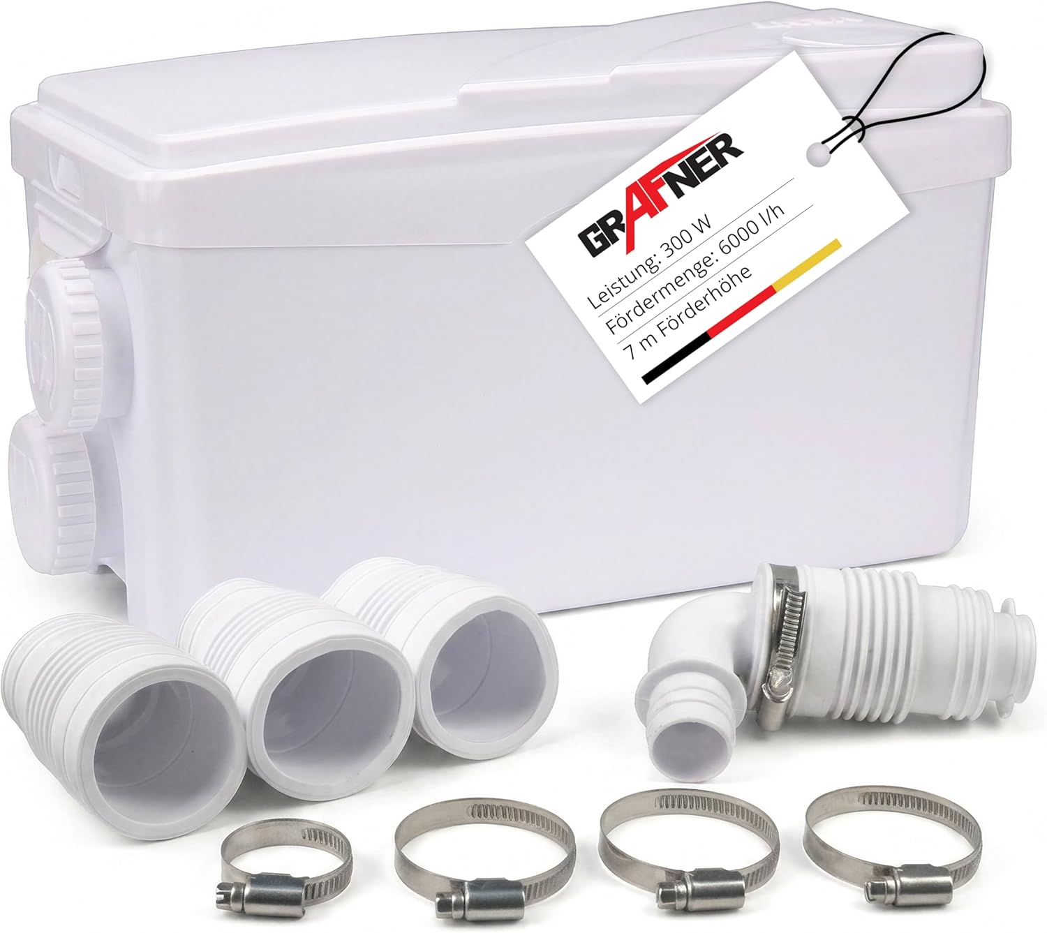 Grafner 3/1 Kleinhebeanlage 300W, 6000 l/h, 7m Förderhöhe