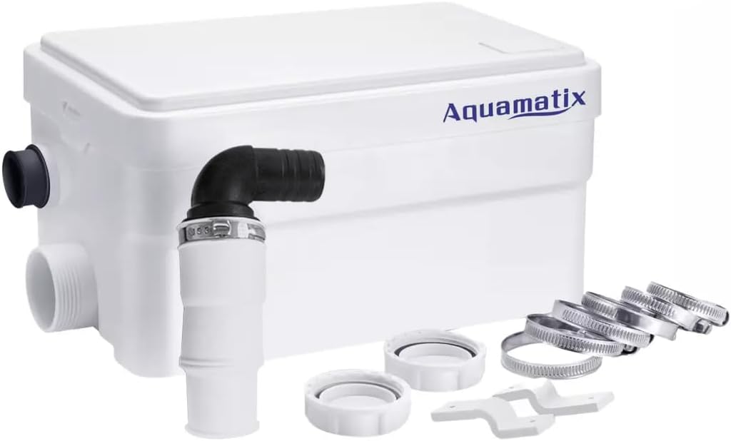 Aquamatix Duschpumpe 250W – Hebeanlage für Dusche & Waschbecken