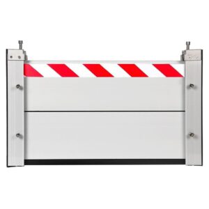 Alu-Hochwasserschutz-Barriere 90x20cm, mobil & wiederverwendbar