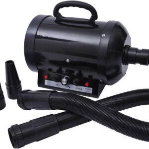 Pawhut Hundeföhn Profi 2800W schwarz – Schnell & leise