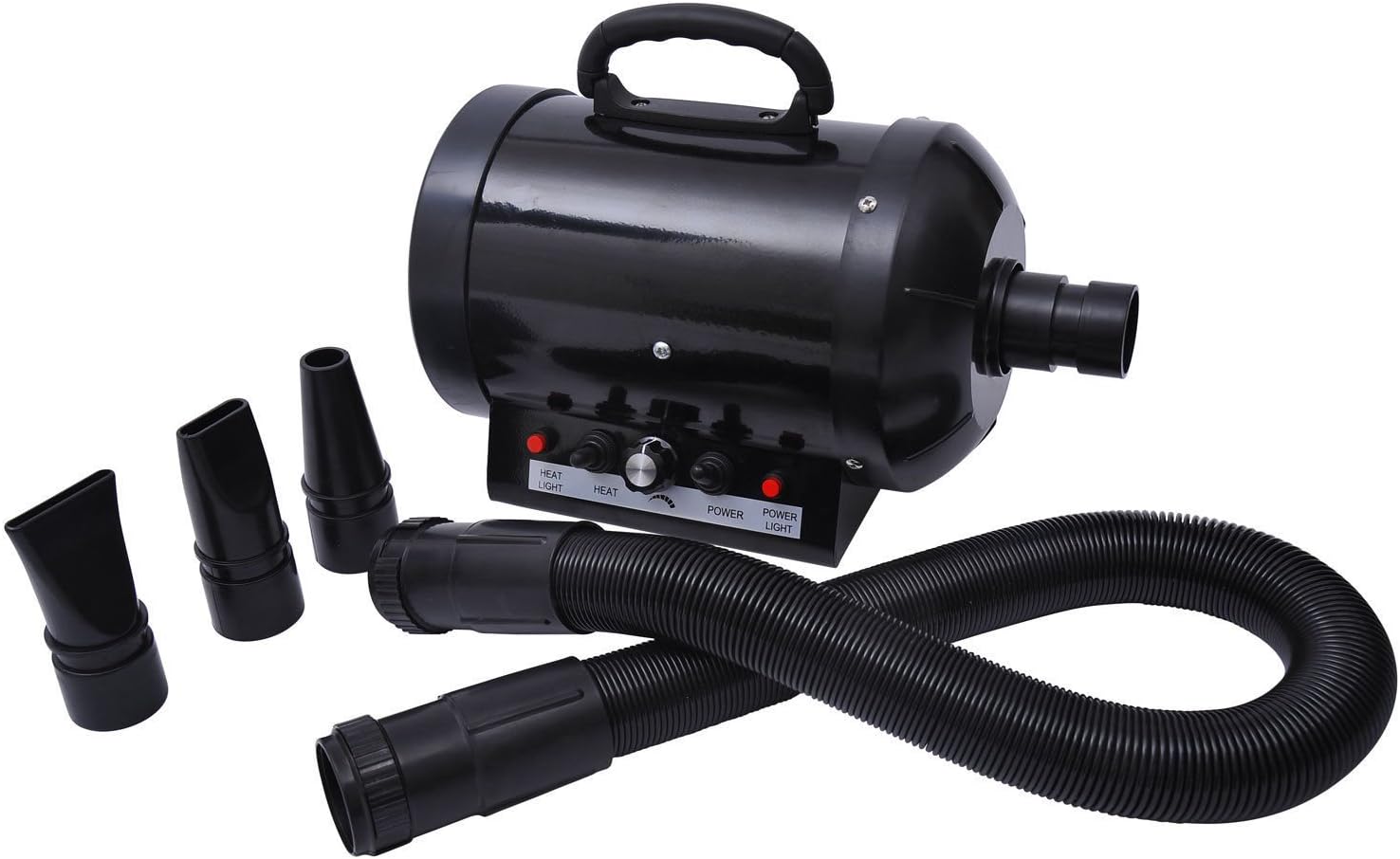 Pawhut Hundeföhn Profi 2800W schwarz – Schnell & leise
