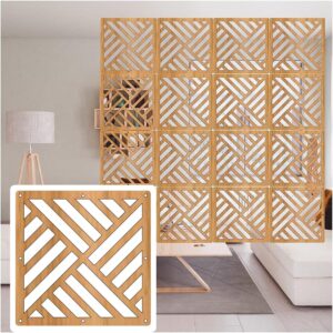 Raumteiler-Paneele aus Holz-Kunststoff – stylische Sichtschutzwände