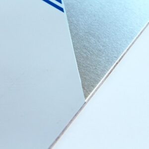 1 mm Alublech 600x600 mm foliert AW 1050A