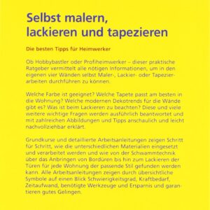 Richtig streichen, lackieren & tapezieren – Anleitung für Profis