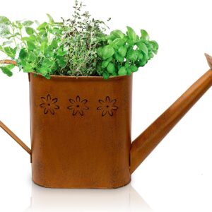 Edelrost-Gießkanne Vintage für Garten & Balkon – Blümelhuber